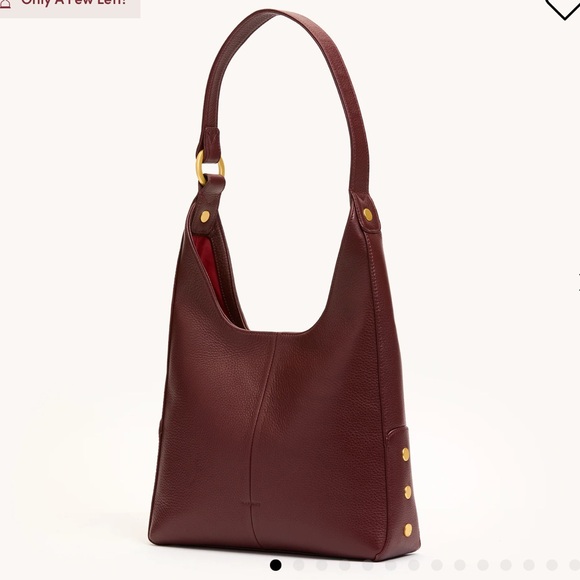 Hammitt Handbags - Hammitt Burgundy Leather Hobo Bag